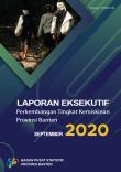 Executive Reports Trends Of Poverty In Banten Province September 2020